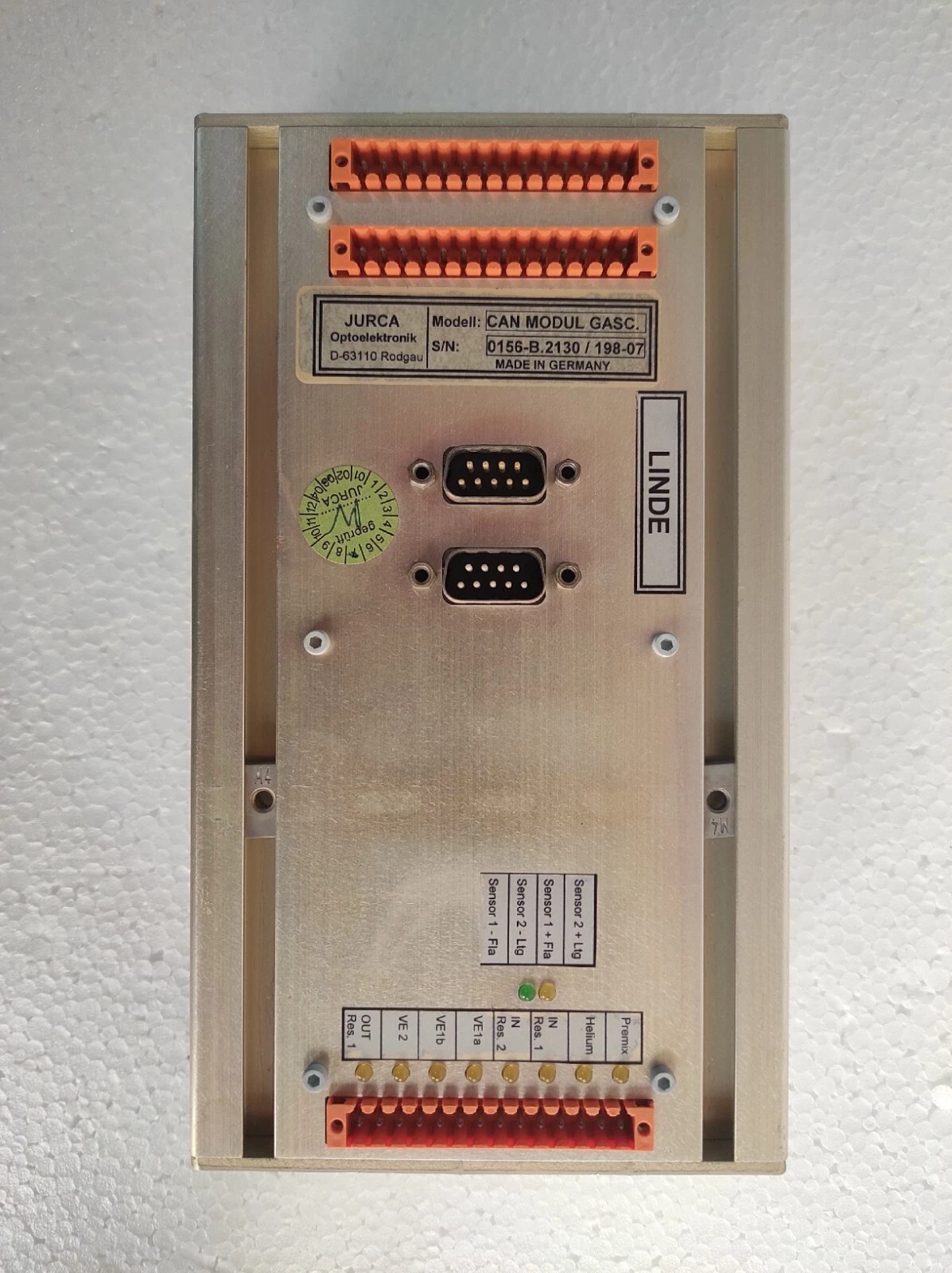 Jurca Optoelektronik can modul gasc. / CAN MODUL GASC.